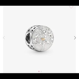 Pandora Family Tree Heart Charm